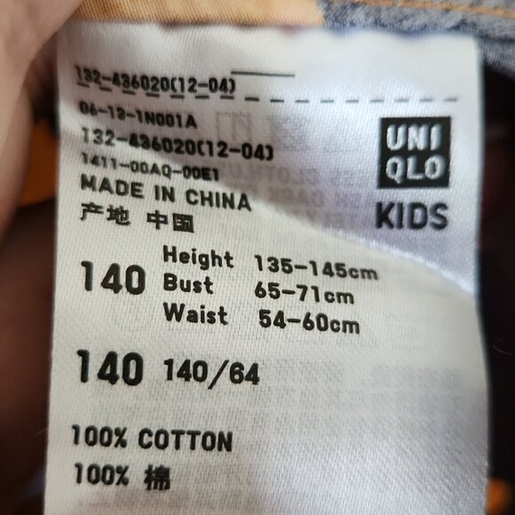 MARIMEKKO | Keidas Sleeveless Dress Tunic Orange  girls Sz 10 12 - Picture 6 of 6